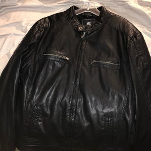 Imitation Leather Jacket